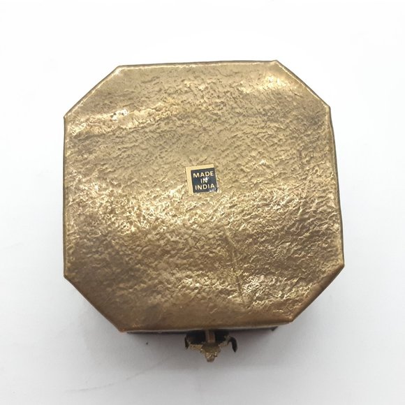 Vintage Indian Brass Cricket Box - Picture 7 of 10